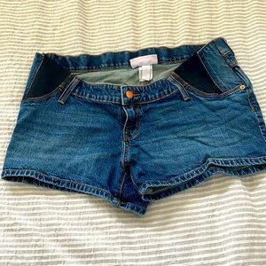Isabel Maternity Jean Shorts
